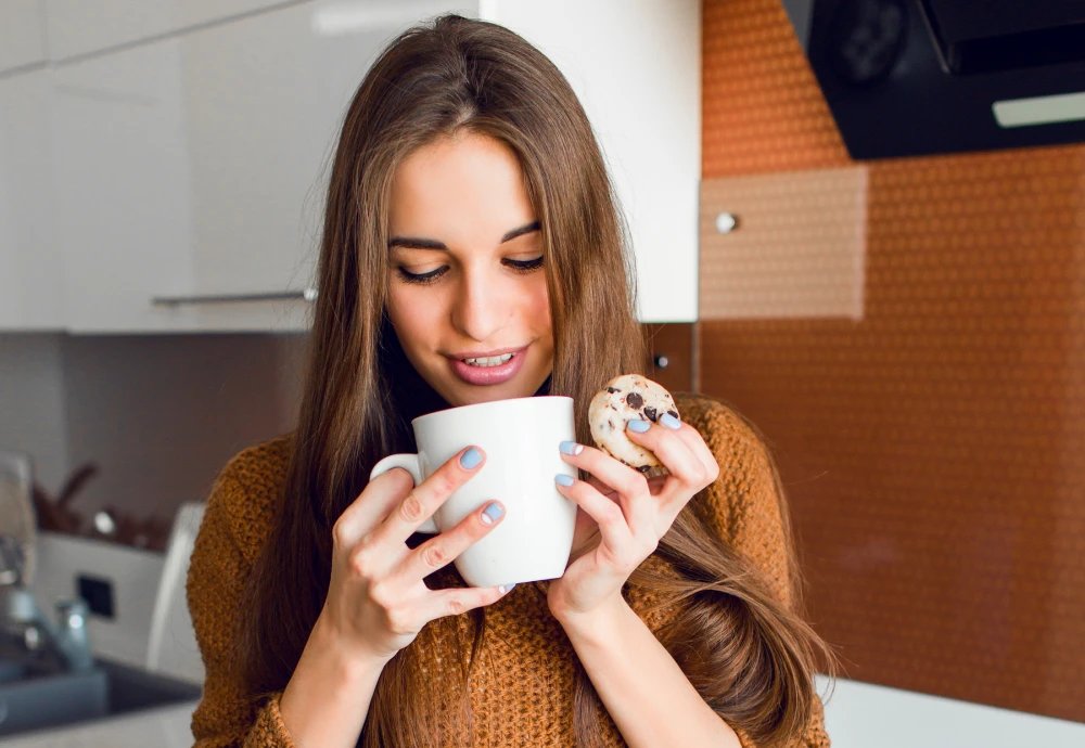 making coffee with espresso machine